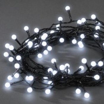 S�prava,EXT,80LED-guli�ky 5mm,trafo, 6.32m,biele ::skladom 7ks