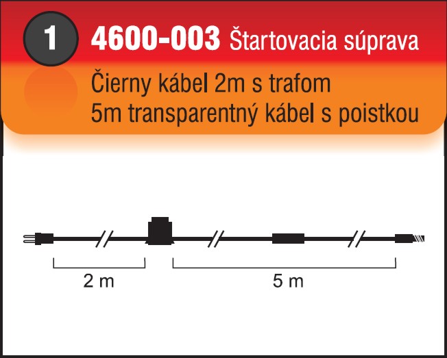 Nap�jacie trafo k LED SYST�M 24V, 7m ::skladom min.15ks