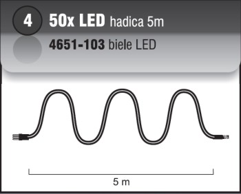 4-Pred�enie 46xx,EXT,50LED hadica,5m,biela ::skladom min.15ks
