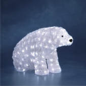 Viano�n� dekor�cia Medve�, 200 LED, studen� biela ::skladom 4ks