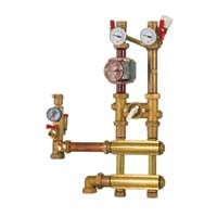 Kotlov� zostava so �tvorcestn�m zmie�avac�m ventilom 