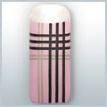 Ozdoben� tipy E885  Burberry ru�ov� 70ks