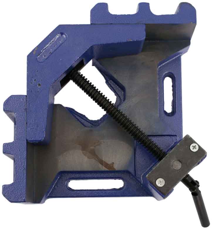 Zverák uhlový so zaistením 100 mm, max. šírka 60 mm, 9,5 kg, XL-TOOLS