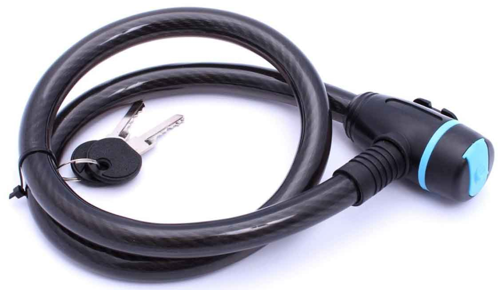 Lankový zámok na bicykel 85 cm x 15 mm,  XL-TOOLS