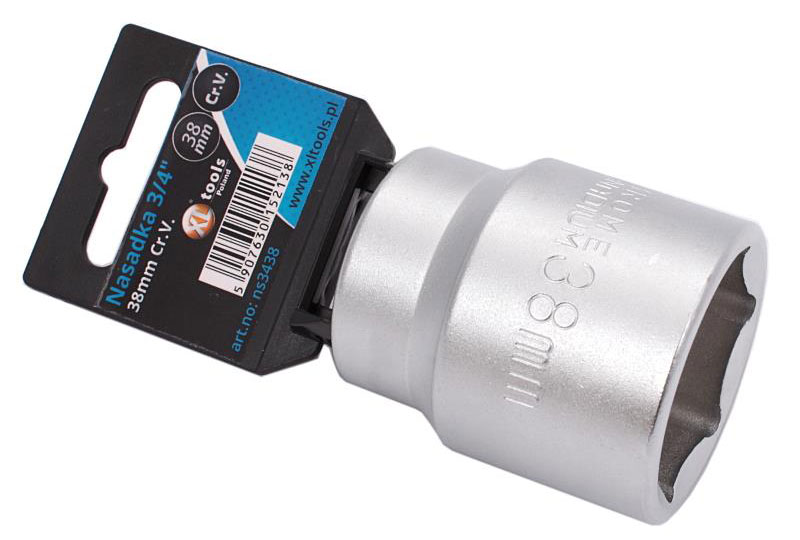 Hlavica  nástrčná 3/4" 6HRAN 33 mm, XL-TOOLS