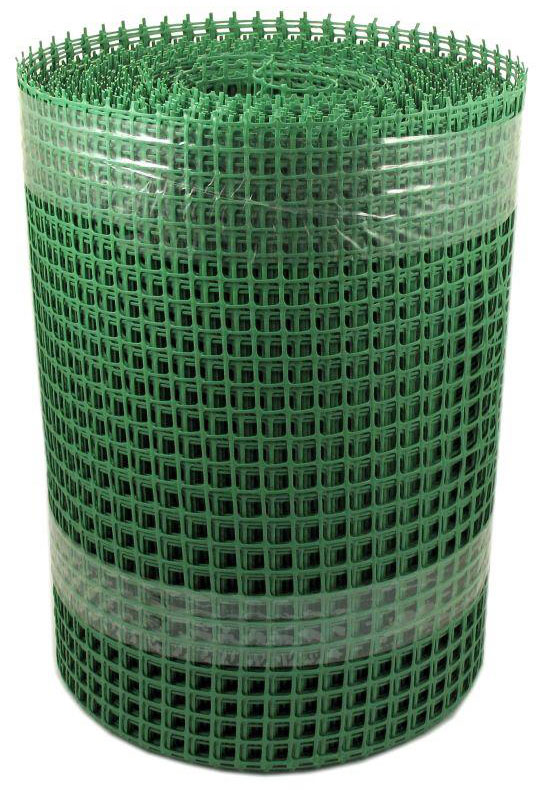 Pletivo plastové zelené, oko 15 x 15 mm, 1,0 x 50 m, XL-TOOLS