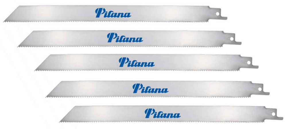 Mečový pílový list na kov a nerez 250x19x1,3 mm,10/14 zubov, BiMetal Co-8%, PILANA