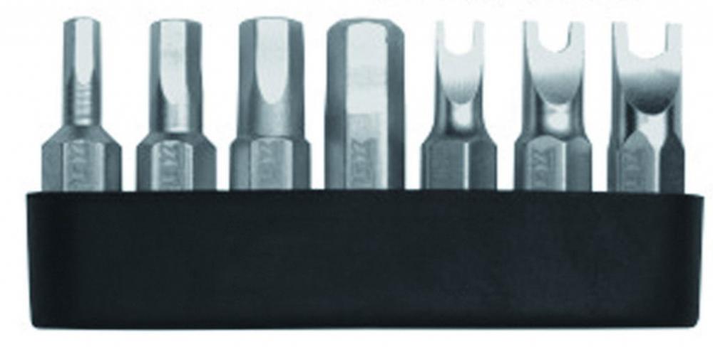 Sada bitov 6HR 1/4"  IMBUS 3-6 mm, U profil  v zásobníku, 7ks, NAREX