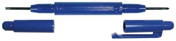 Skrutkovač OPTIK obojstranný  PL1,3 x 0,3 mm a PH000, dĺžka 100 mm, NAREX