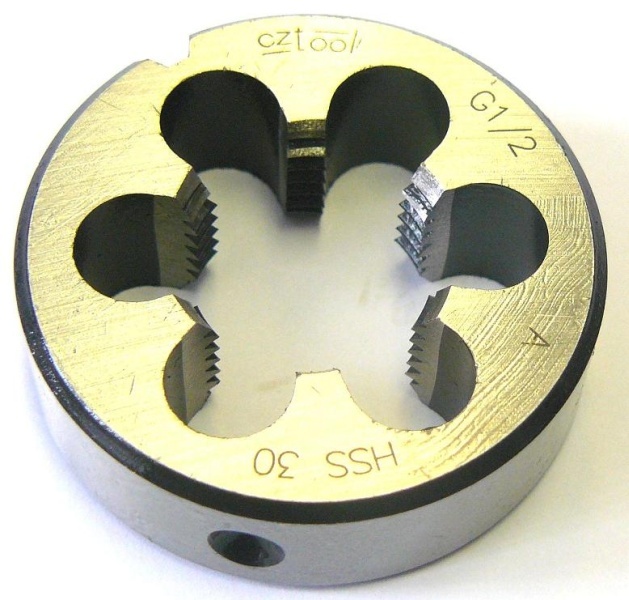 Závitové očko ČSN 22 3212  G1/2"- A  HSS, CZ TOOL