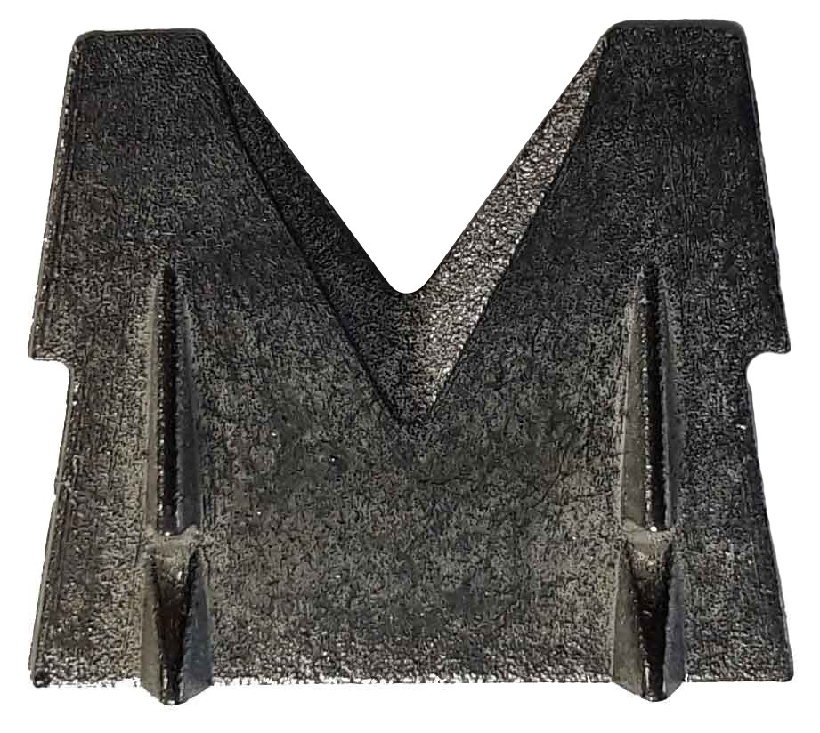 Klin plochý č. 3 do sekier 20 x 20 x 6 mm,  JAD