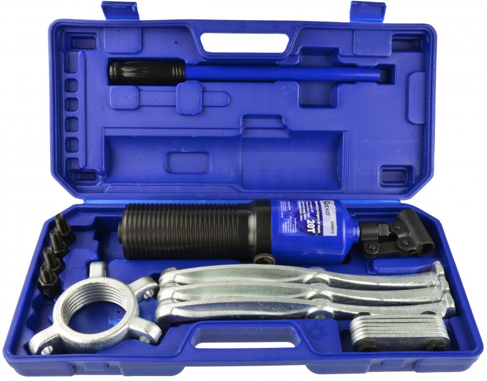 Hydraulický ložiskový sťahovák, 2 a 3 ramenný, 50 ton, 60-245 mm, GEKO