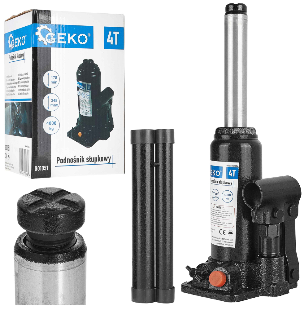 Zdvihák hydraulický, nosnosť 4.000kg, GEKO