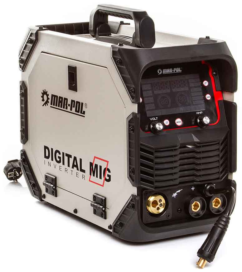 Invertor 200A MIG/MAG (CO2)/MMA/TIG, SYNERGY ALU, MAR-POL