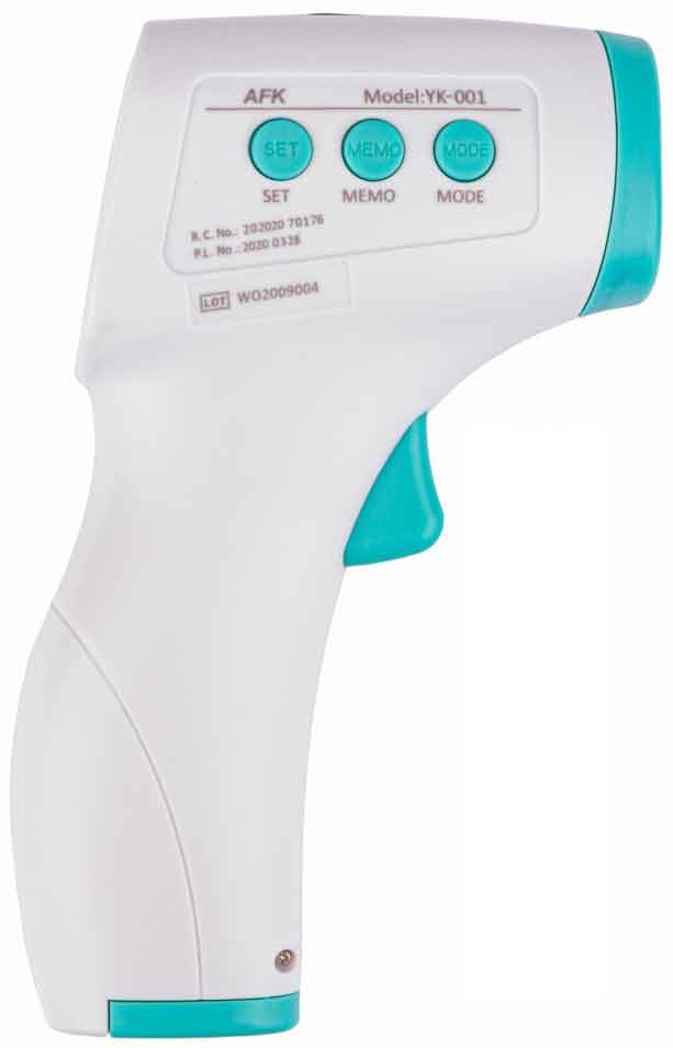Teplomer bezdotykový, AFK YK001,  POWERMAT