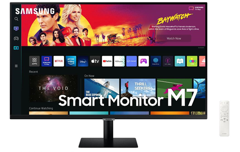 32" Samsung Smart Monitor M7 LS32BM700UPXEN