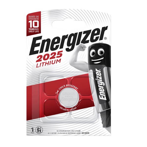 Batéria Energizer gombíková CR2025