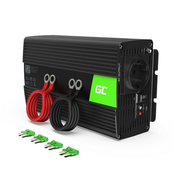Green Cell INV10 car voltage inverter from 12V to 220V, 2000W/4000W
