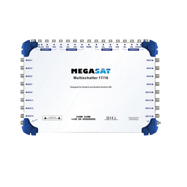 Multiprepínač Megasat 17/16 PROFI