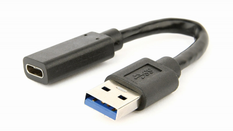GEMBIRD adaptér USB 3.1 na USB-C M/F 10cm A-USB3-AMCF-01