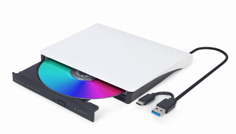 GEMBIRD External DVD-RW DVD-USB-03-BW black-white DVD-USB-03-BW