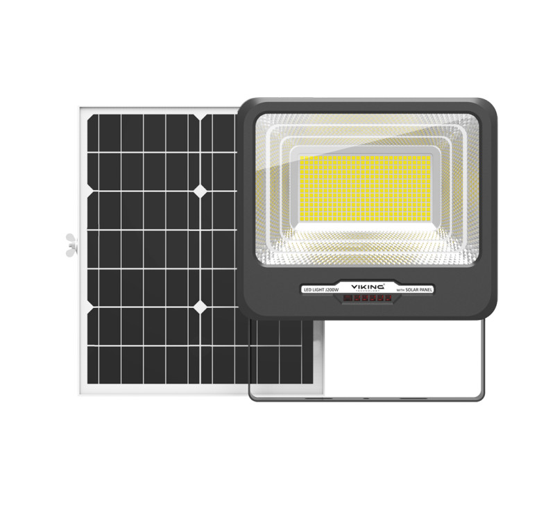 Viking venkovní solární LED světlo J200W se solárním panelem