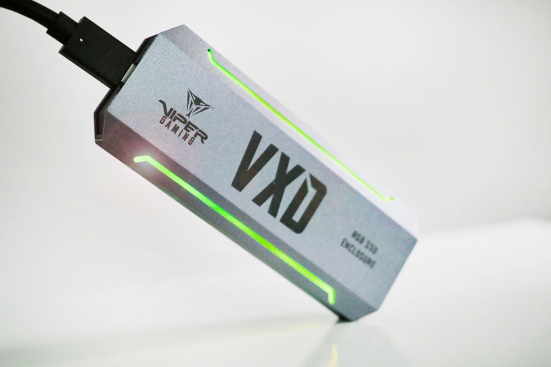 Patriot VXD externý box USB 3.2 M.2 NVMe SSD RGB PV860UPRGM
